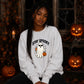 Stay Spooky Ghost Halloween Oversize Sweatshirt