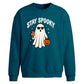 Stay Spooky Ghost Halloween Oversize Sweatshirt