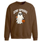 Stay Spooky Ghost Halloween Oversize Sweatshirt