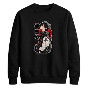 Anime Unisex Sweatshirt Japanese Aesthetic Graphic Pullover