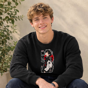 Anime Unisex Sweatshirt Japanese Aesthetic Graphic Pullover