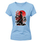 Anime Ladies Tshirt Samurai Graphic Tee
