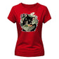 Anime Ladies Tshirt Ramen Cat Graphic Tee