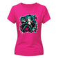 Anime Ladies Tshirt Cyberpunk Singer Graphic Tee