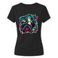 Anime Ladies Tshirt Cyberpunk Singer Graphic Tee