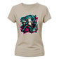 Anime Ladies Tshirt Cyberpunk Singer Graphic Tee