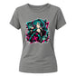 Anime Ladies Tshirt Cyberpunk Singer Graphic Tee