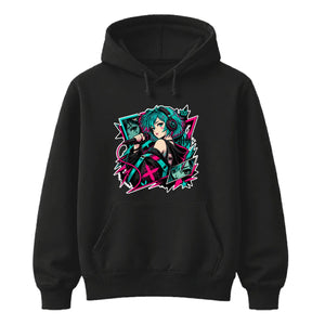 Graphic Anime Unisex Hoodie Pullover