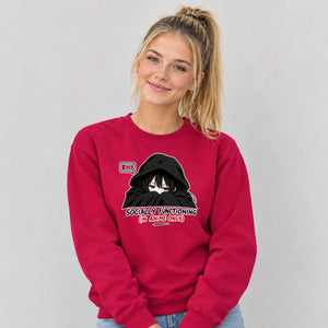 Socially Functioning Anime Unisex Sweatshirt