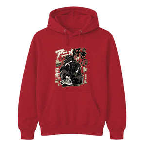 Anime Unisex Hoodie Graphic Print Streetwear