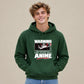 Warning Anime graphic Unisex Hoodie