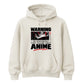 Warning Anime graphic Unisex Hoodie