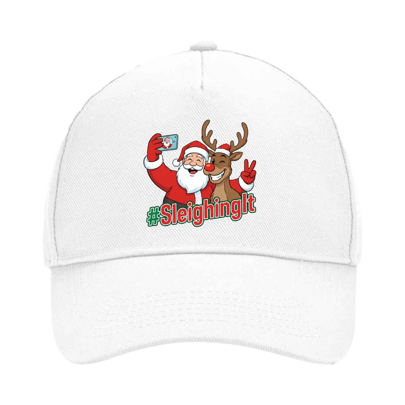 Christmas Cap – Embroidered Holiday Spirit, Wear the Cheer