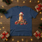 Golden Christmas Dog T-Shirt - PW201