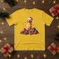 Golden Christmas Dog T-Shirt - PW201