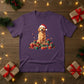 Golden Christmas Dog T-Shirt - PW201