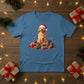 Golden Christmas Dog T-Shirt - PW201