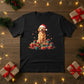 Golden Christmas Dog T-Shirt - PW201