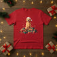 Golden Christmas Dog T-Shirt - PW201