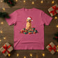 Golden Christmas Dog T-Shirt - PW201