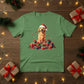 Golden Christmas Dog T-Shirt - PW201