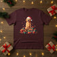 Golden Christmas Dog T-Shirt - PW201