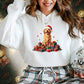 Golden Christmas Dog Hoodie - PW201