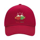 Christmas Cap - Classic Holiday Charm, Embroidered with Joy