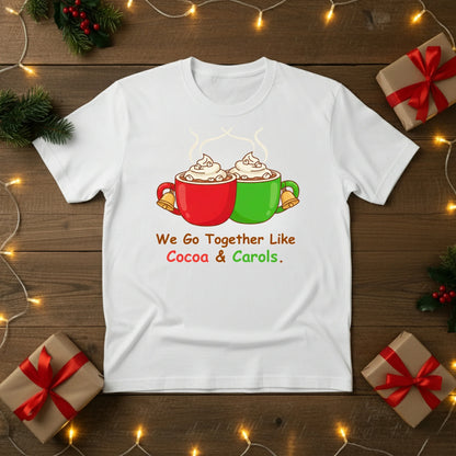 Cocoa & Carols Christmas T-Shirt - PW202