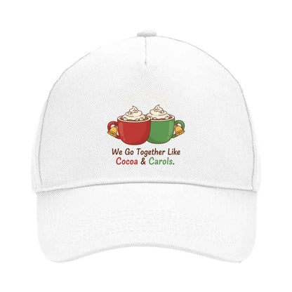 Christmas Cap - Classic Holiday Charm, Embroidered with Joy