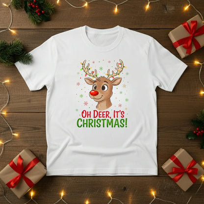 Reindeer Christmas T-Shirt - PW204