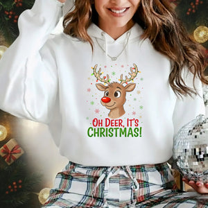 Reindeer Christmas Hoodie - PW204