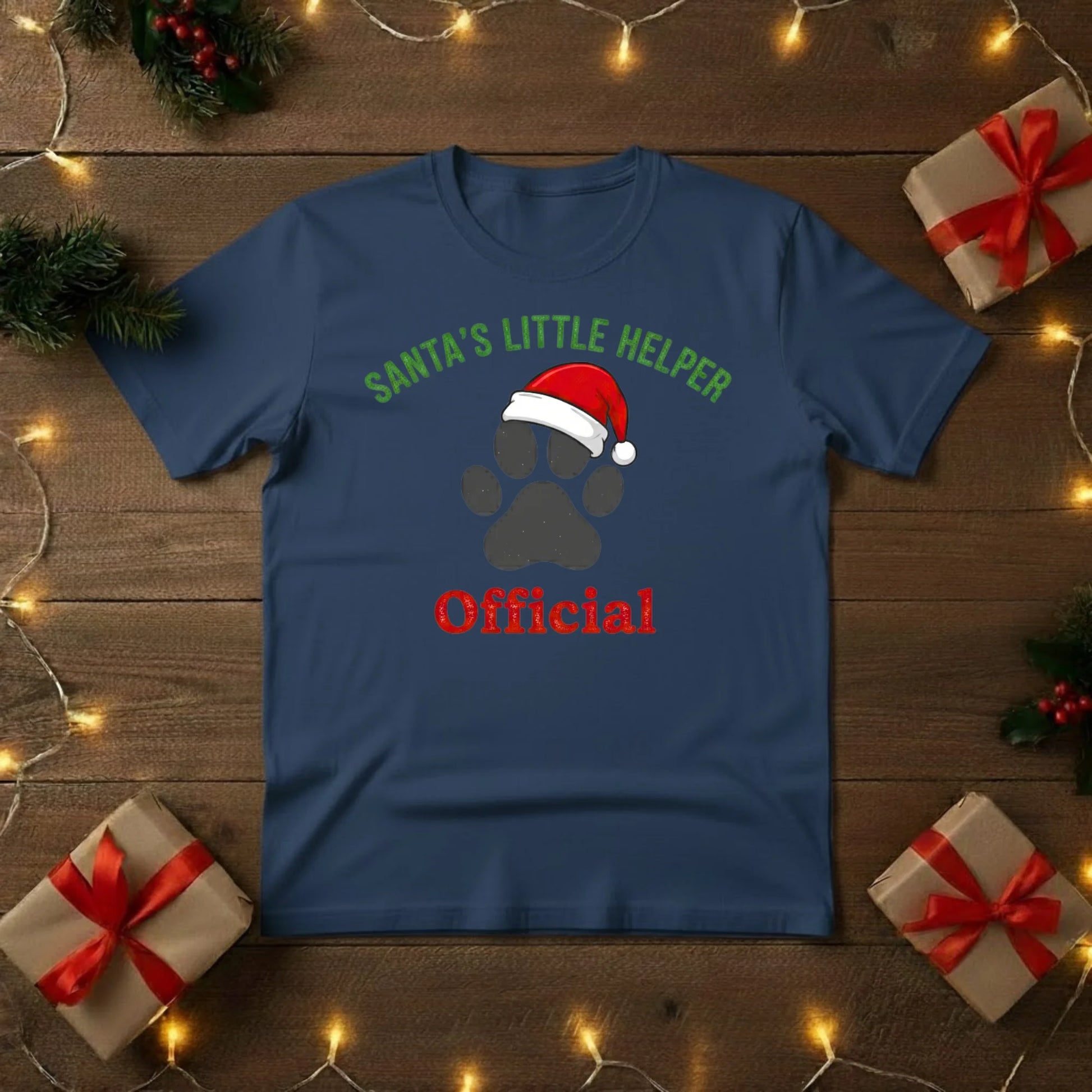 Santa’s Little Helper Official Christmas T-Shirt - PW215