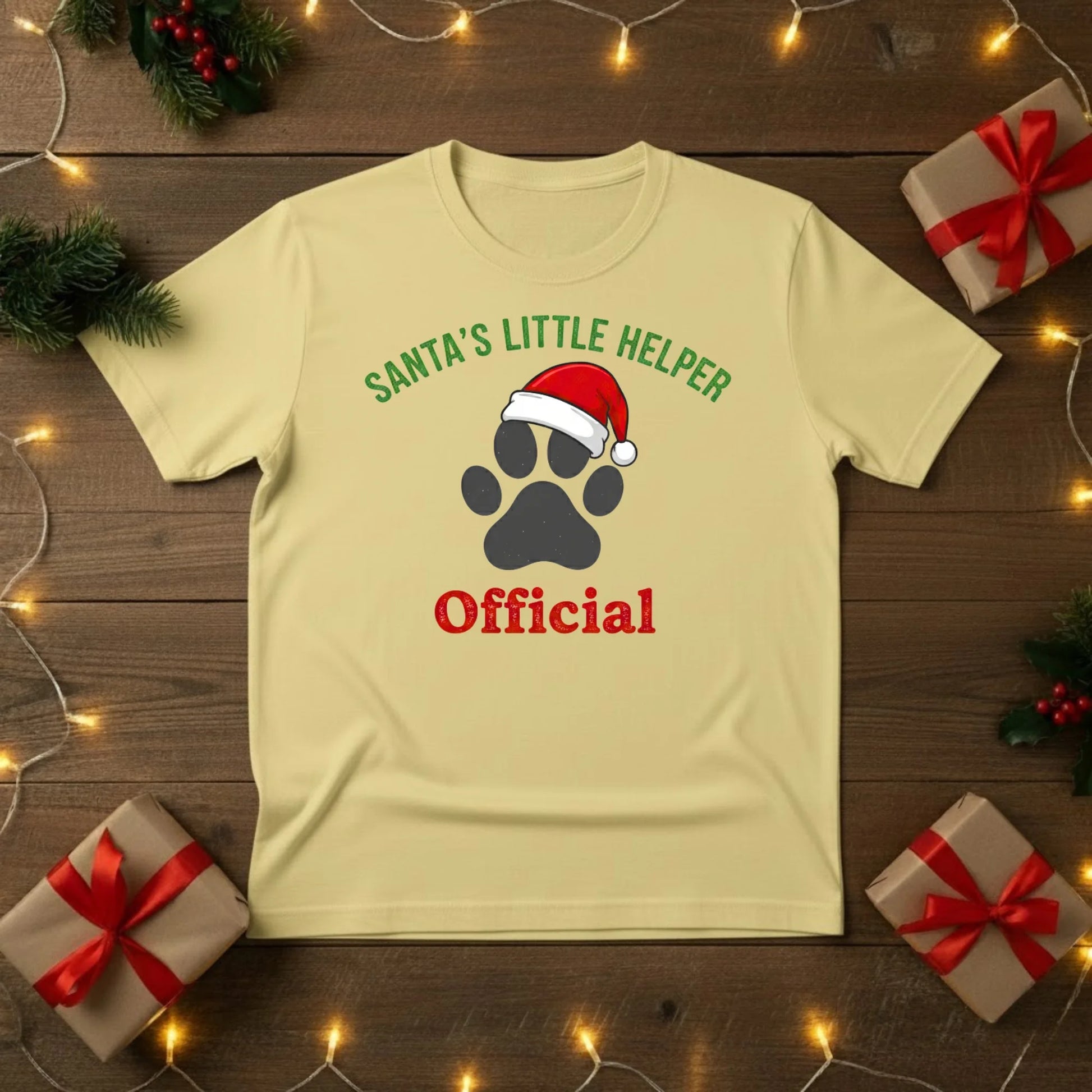 Santa’s Little Helper Official Christmas T-Shirt - PW215