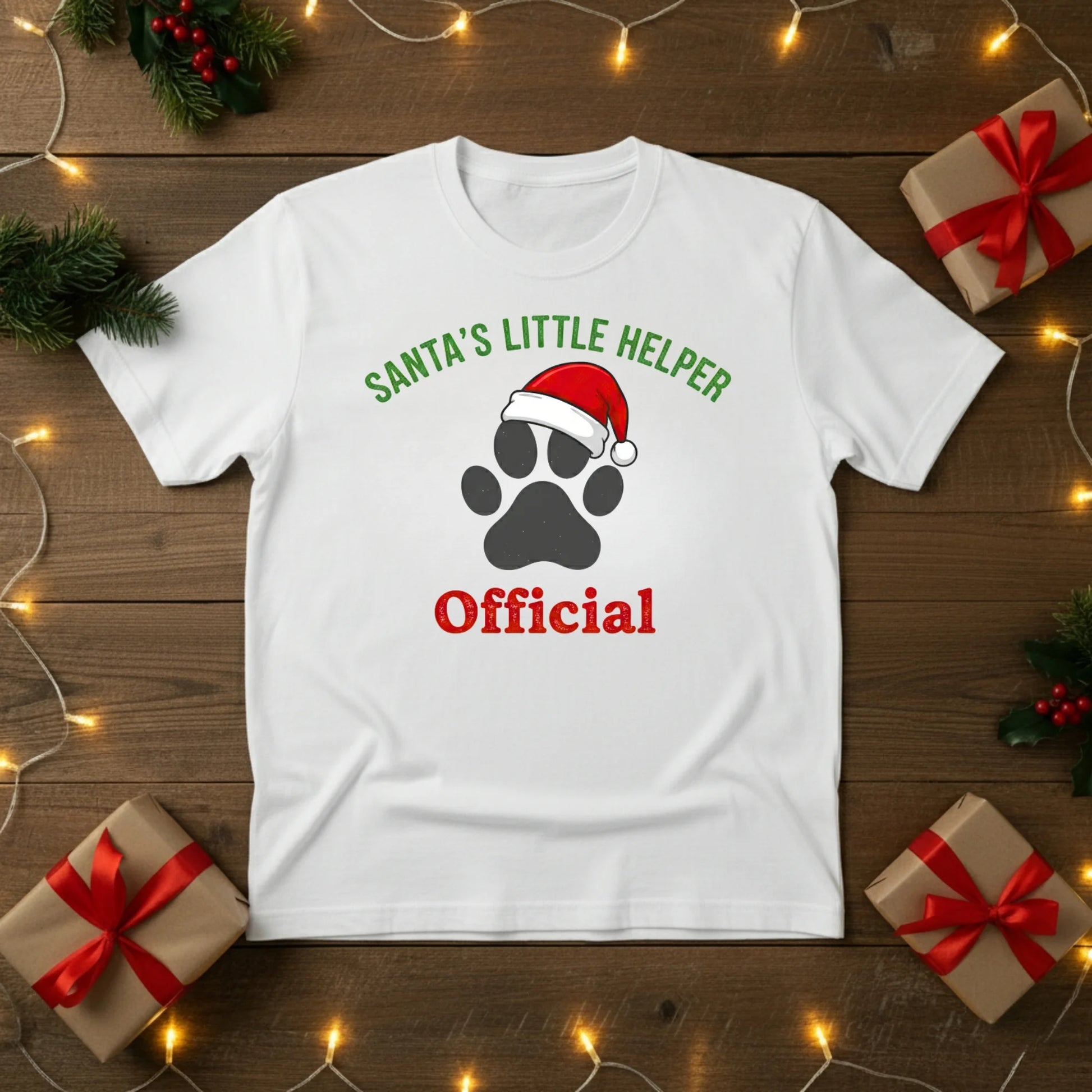 Santa’s Little Helper Official Christmas T-Shirt - PW215