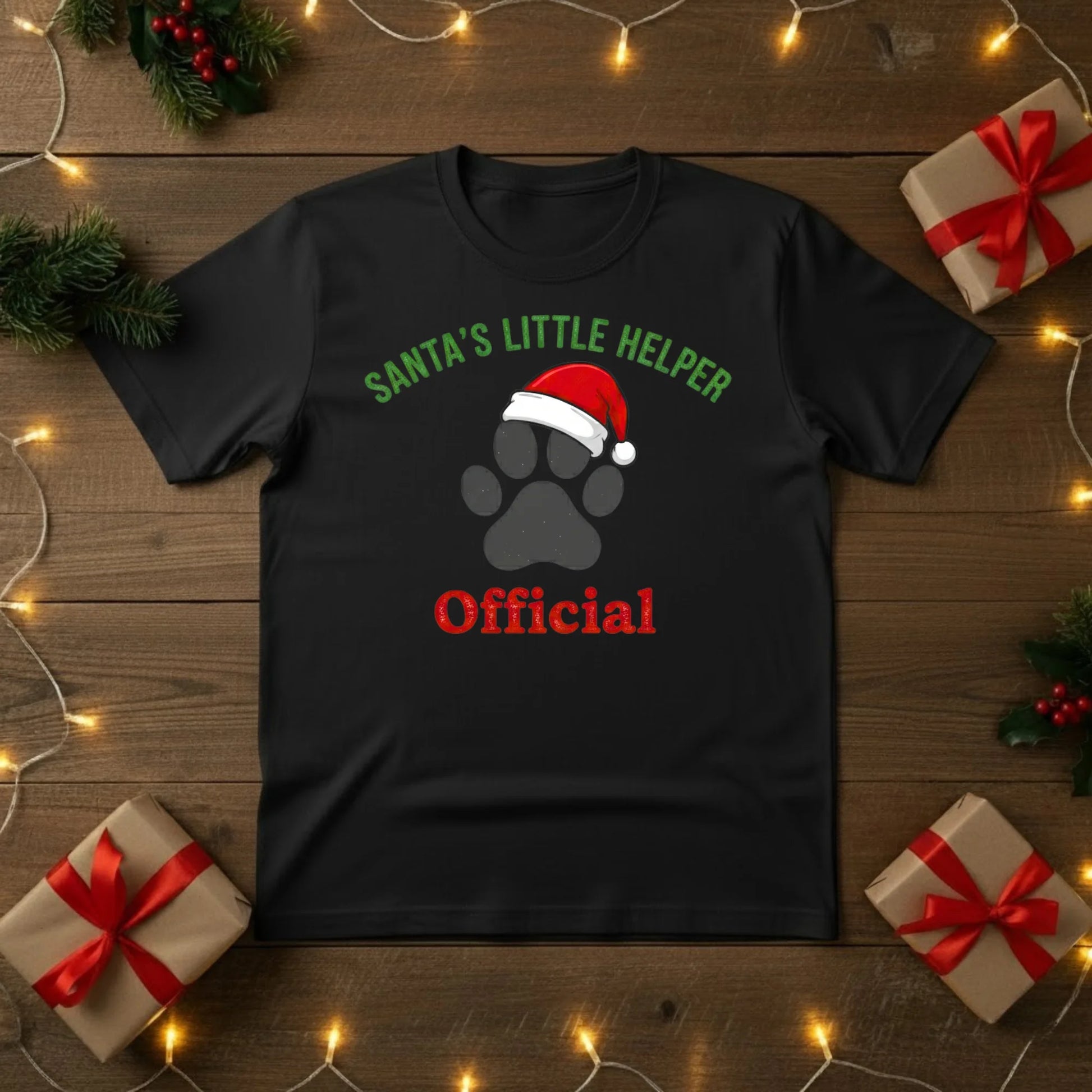 Santa’s Little Helper Official Christmas T-Shirt - PW215