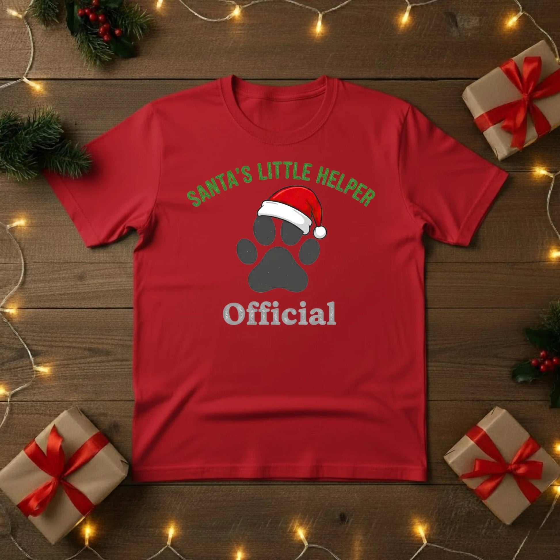 Santa’s Little Helper Official Christmas T-Shirt - PW215