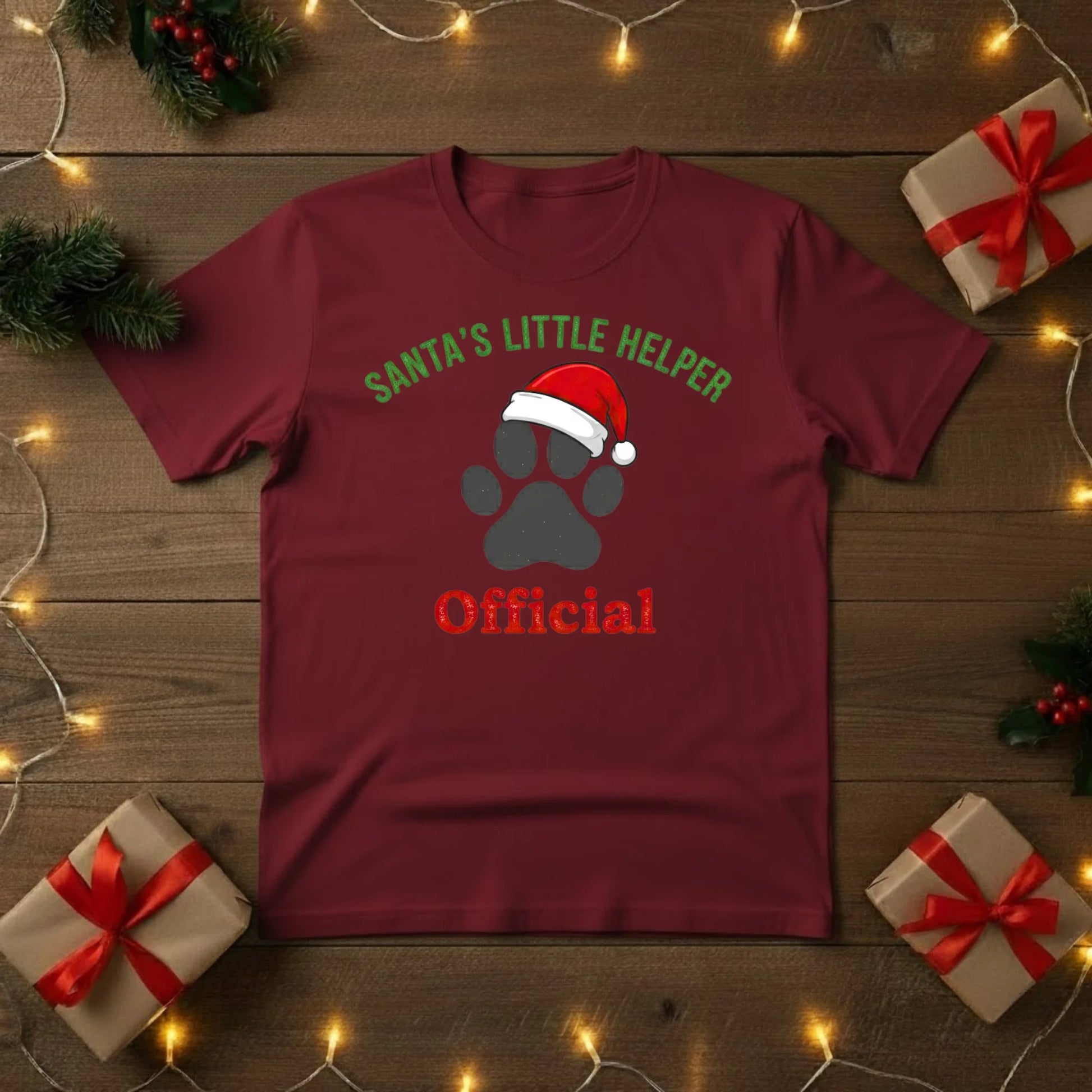 Santa’s Little Helper Official Christmas T-Shirt - PW215