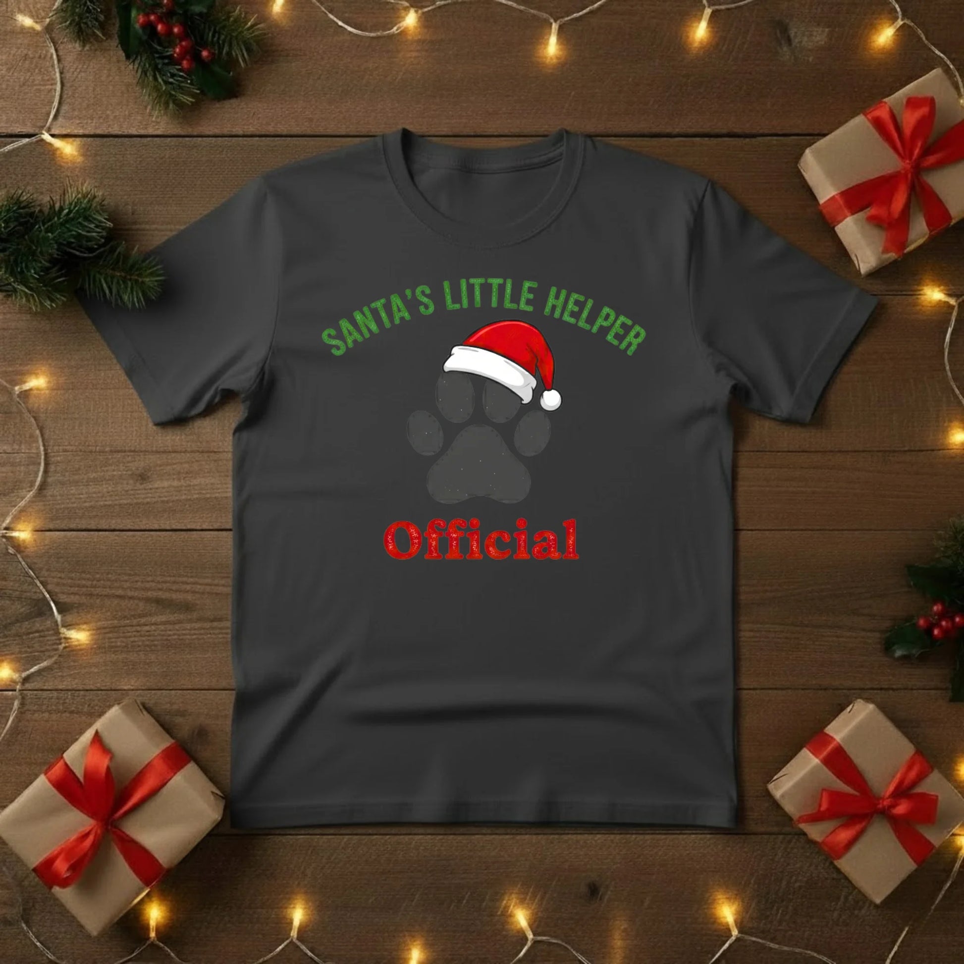Santa’s Little Helper Official Christmas T-Shirt - PW215
