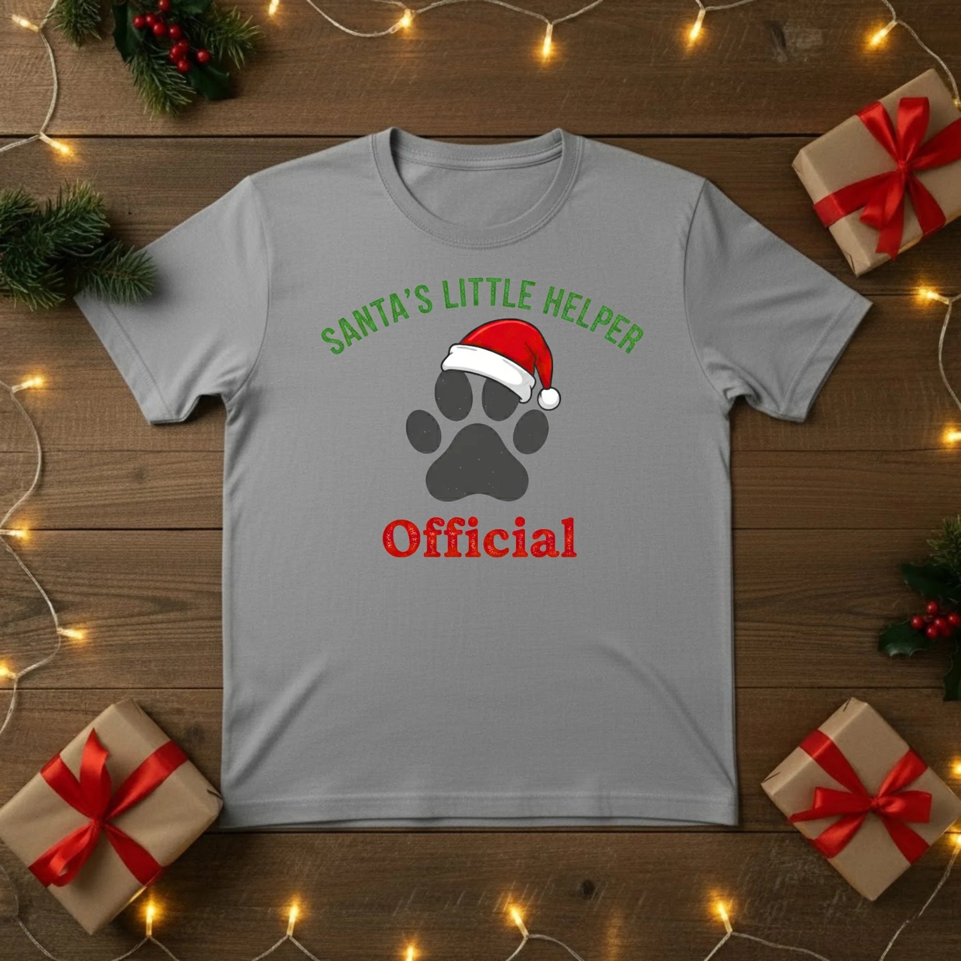Santa’s Little Helper Official Christmas T-Shirt - PW215