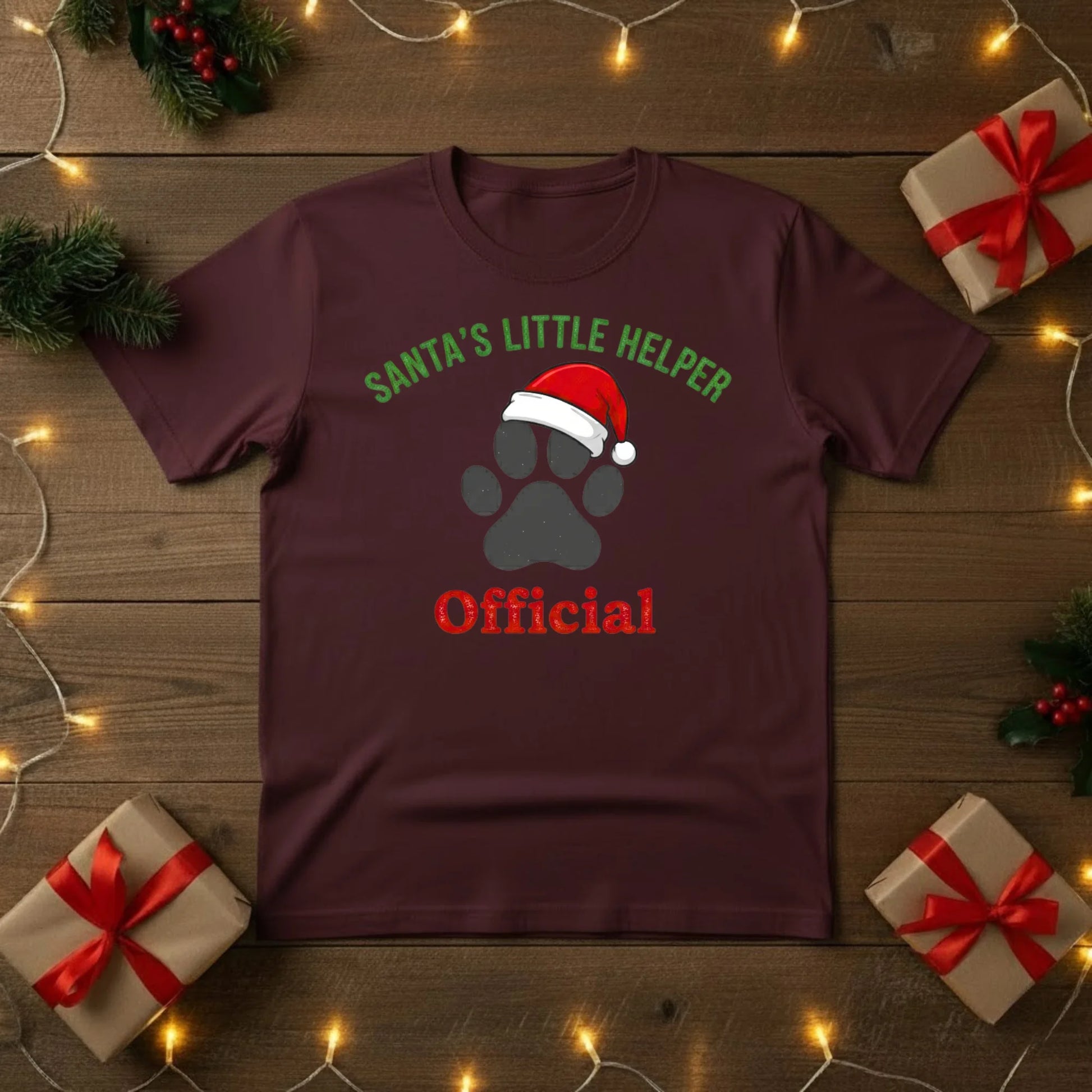 Santa’s Little Helper Official Christmas T-Shirt - PW215