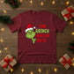 The Grinch Made Me Do It Christmas T-Shirt - PW206