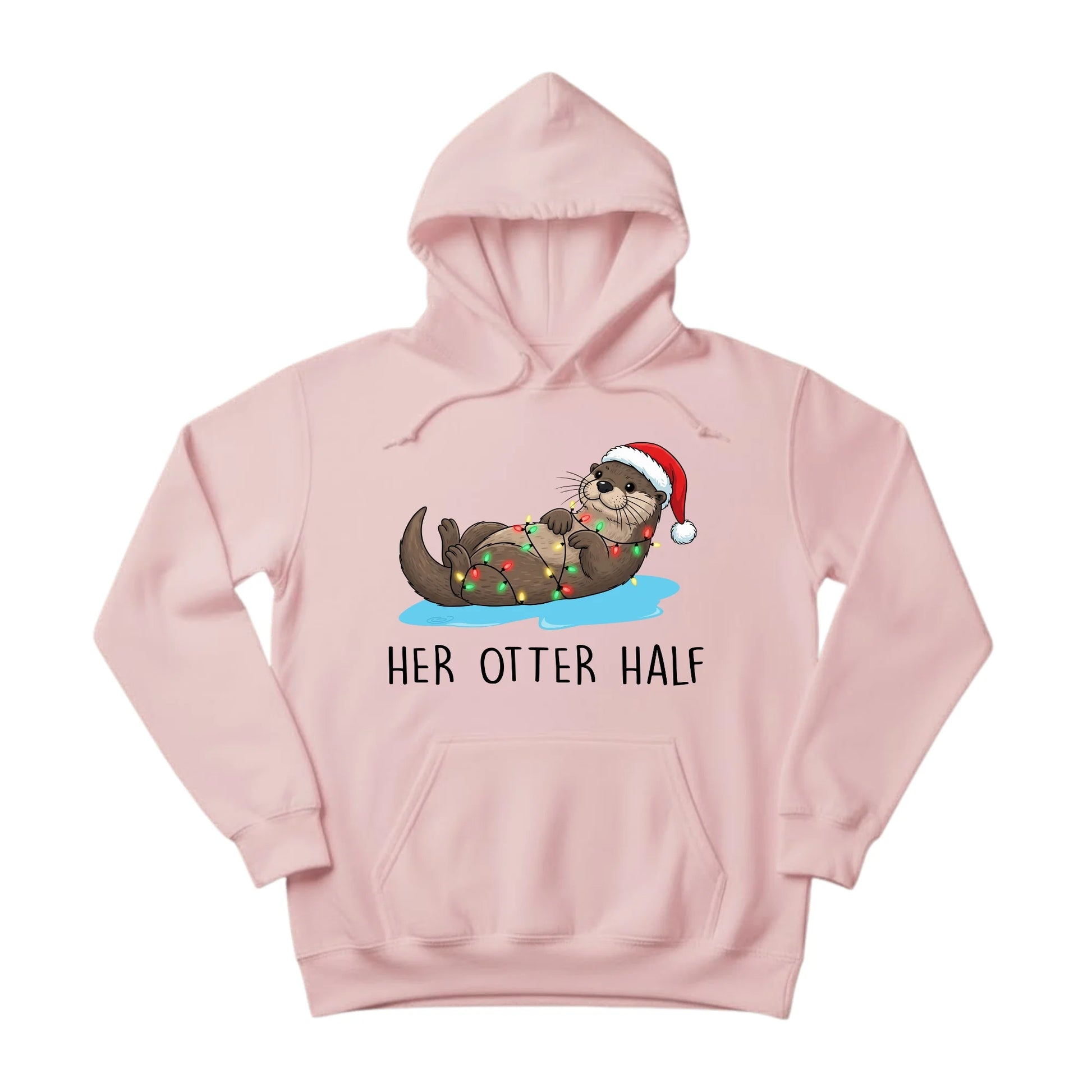 His/Her Otter Half Christmas Hoodie - PW221