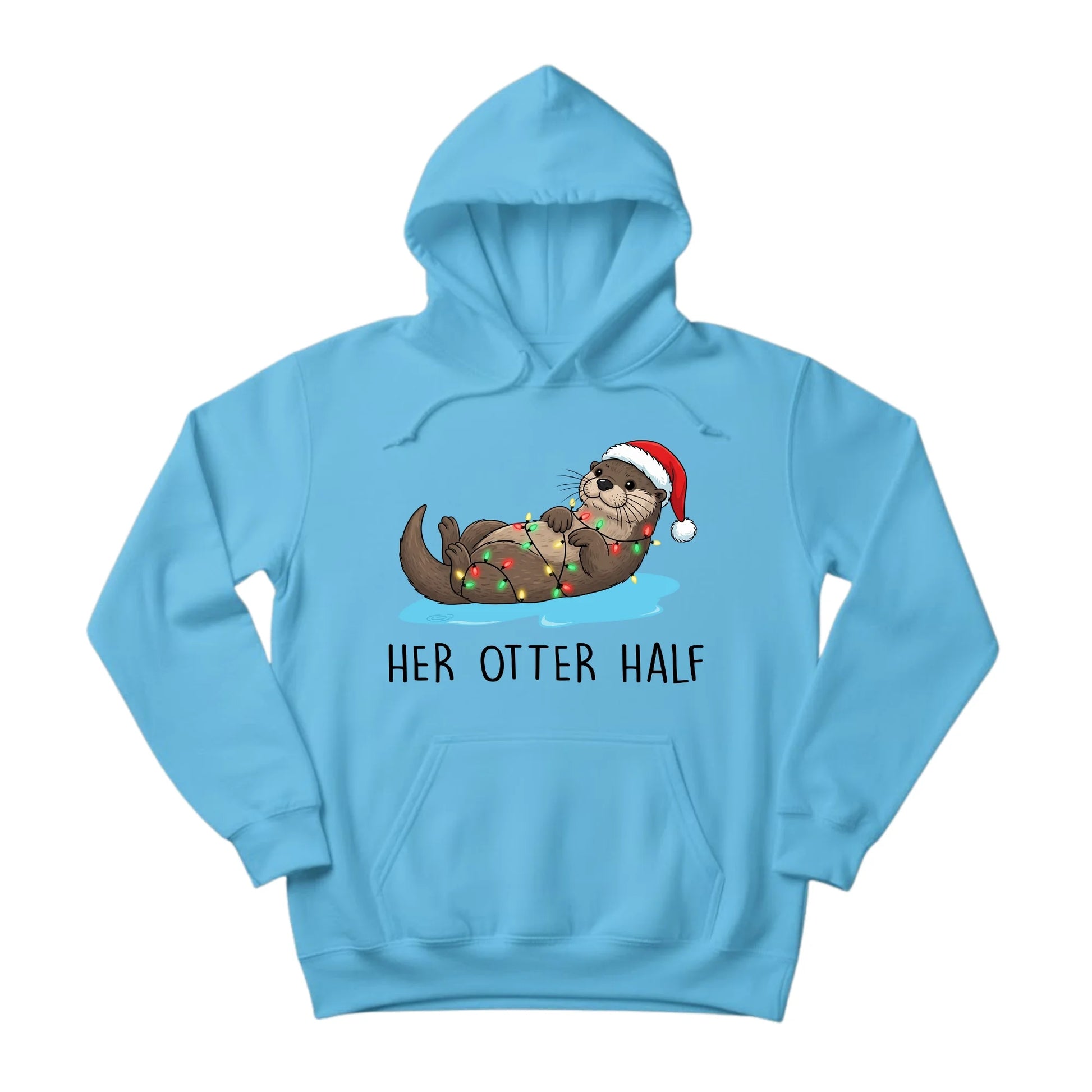 His/Her Otter Half Christmas Hoodie - PW221
