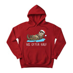His/Her Otter Half Christmas Hoodie - PW221