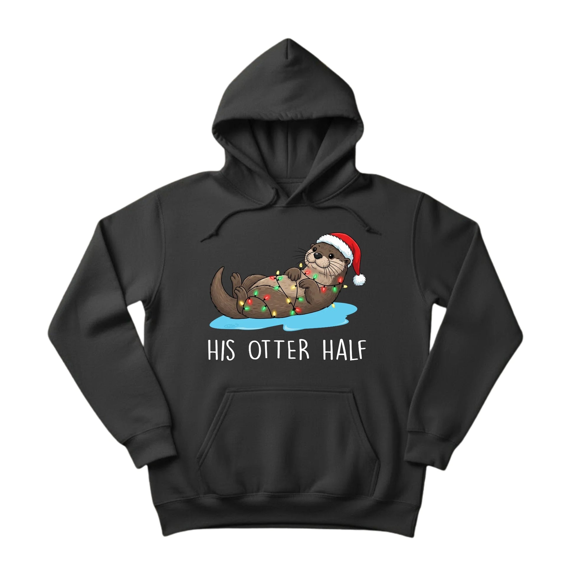 His/Her Otter Half Christmas Hoodie - PW221