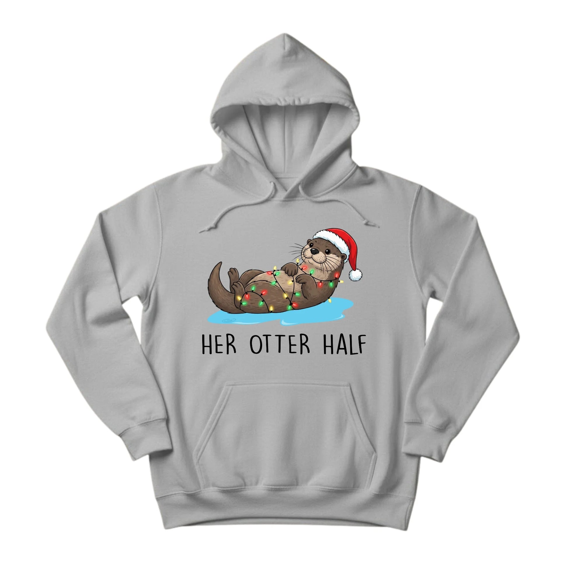 His/Her Otter Half Christmas Hoodie - PW221