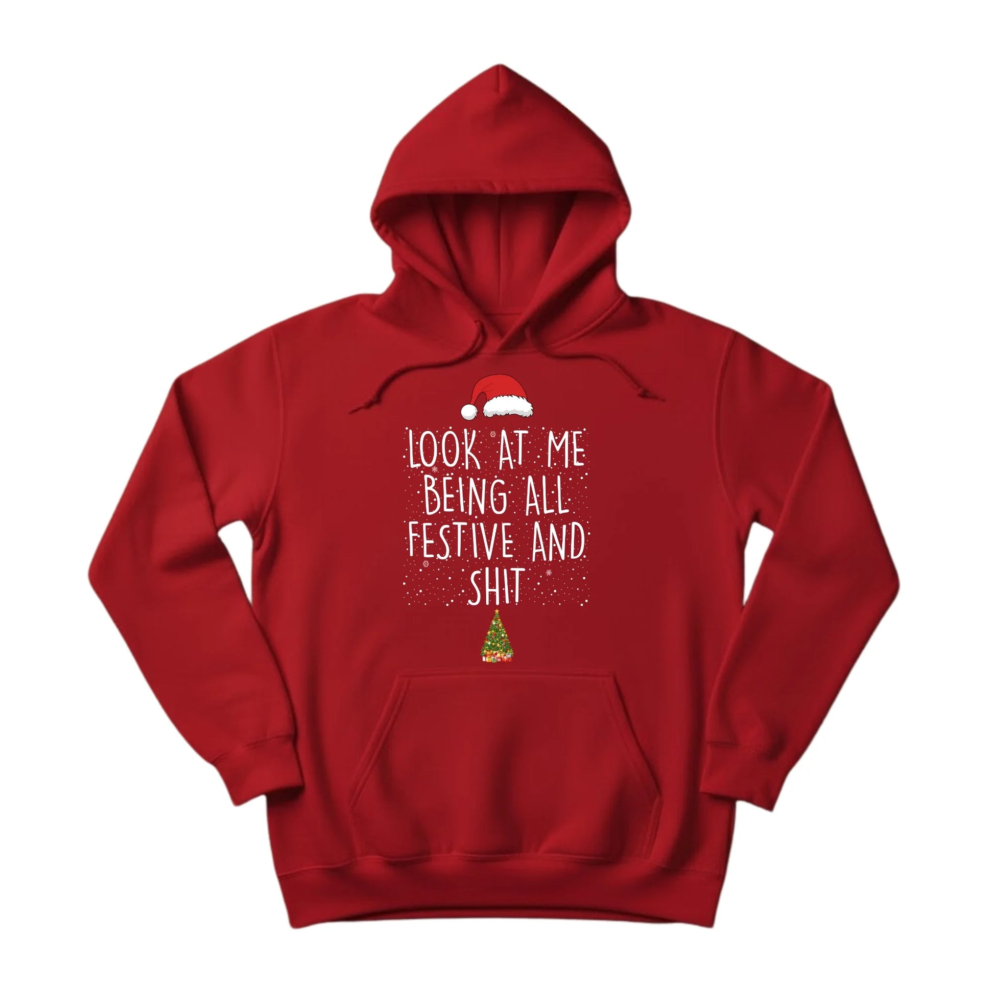 Look at Me Being Festive Christmas Hoodie - PW222