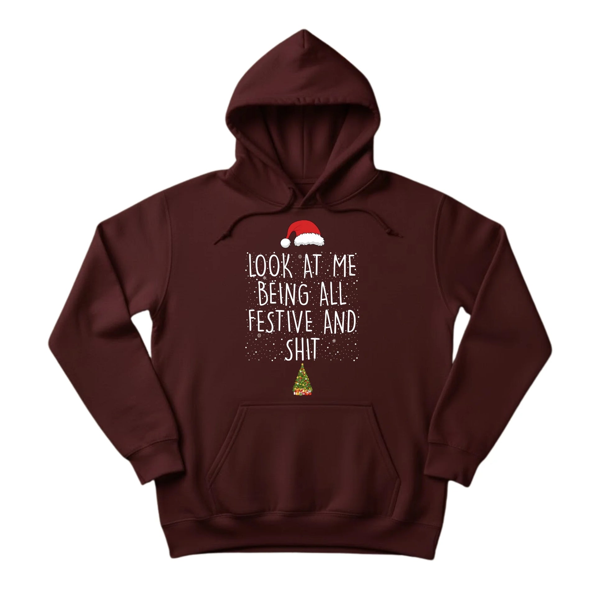 Look at Me Being Festive Christmas Hoodie - PW222