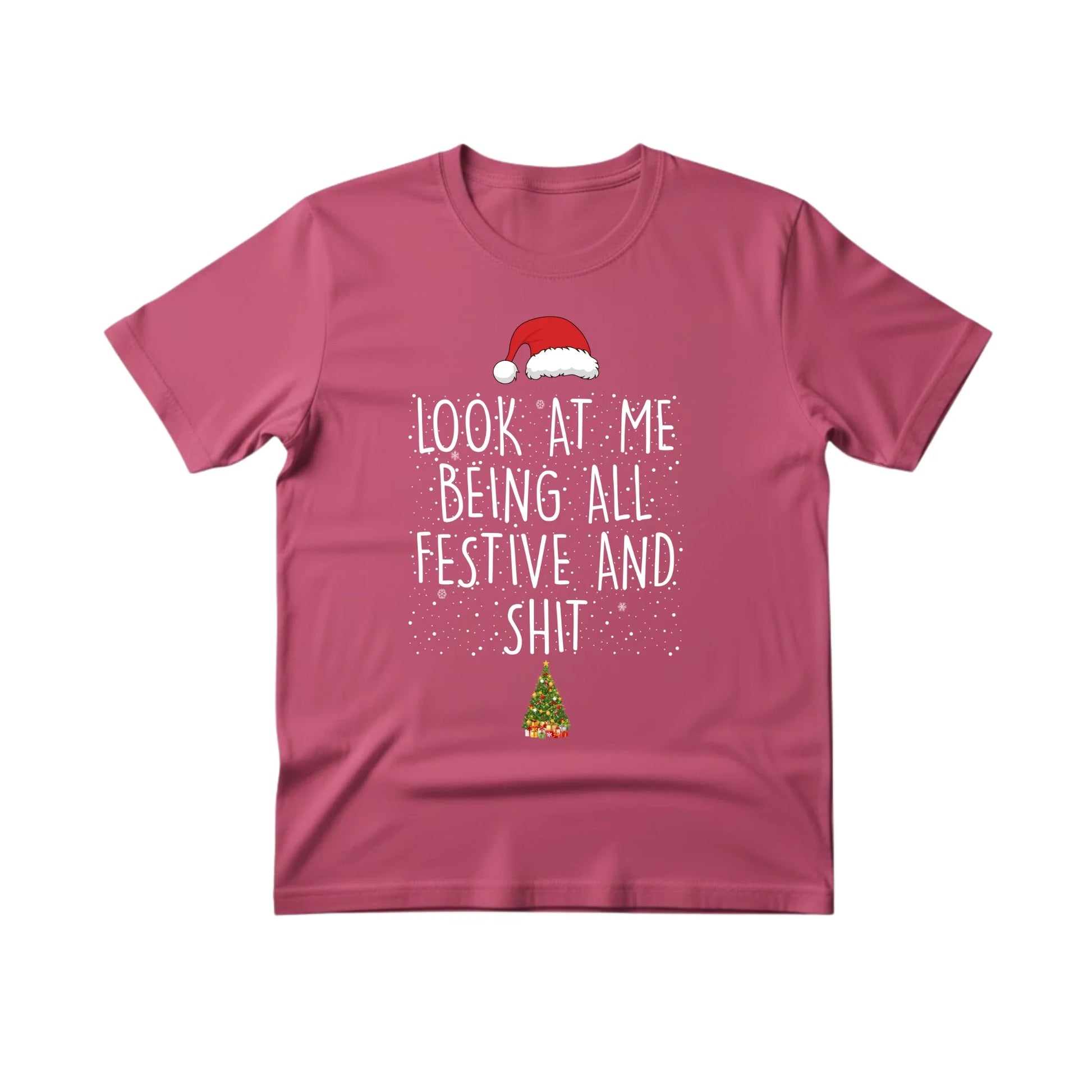 Look at Me Being Festive Christmas T-Shirt - PW222